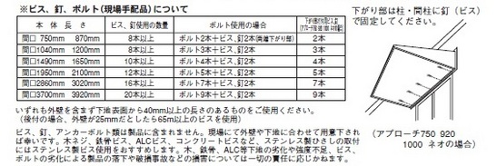 アプローチ1000ガルバリウム鋼板製1950ｍｍ長さ 先付｜商品検索｜有限